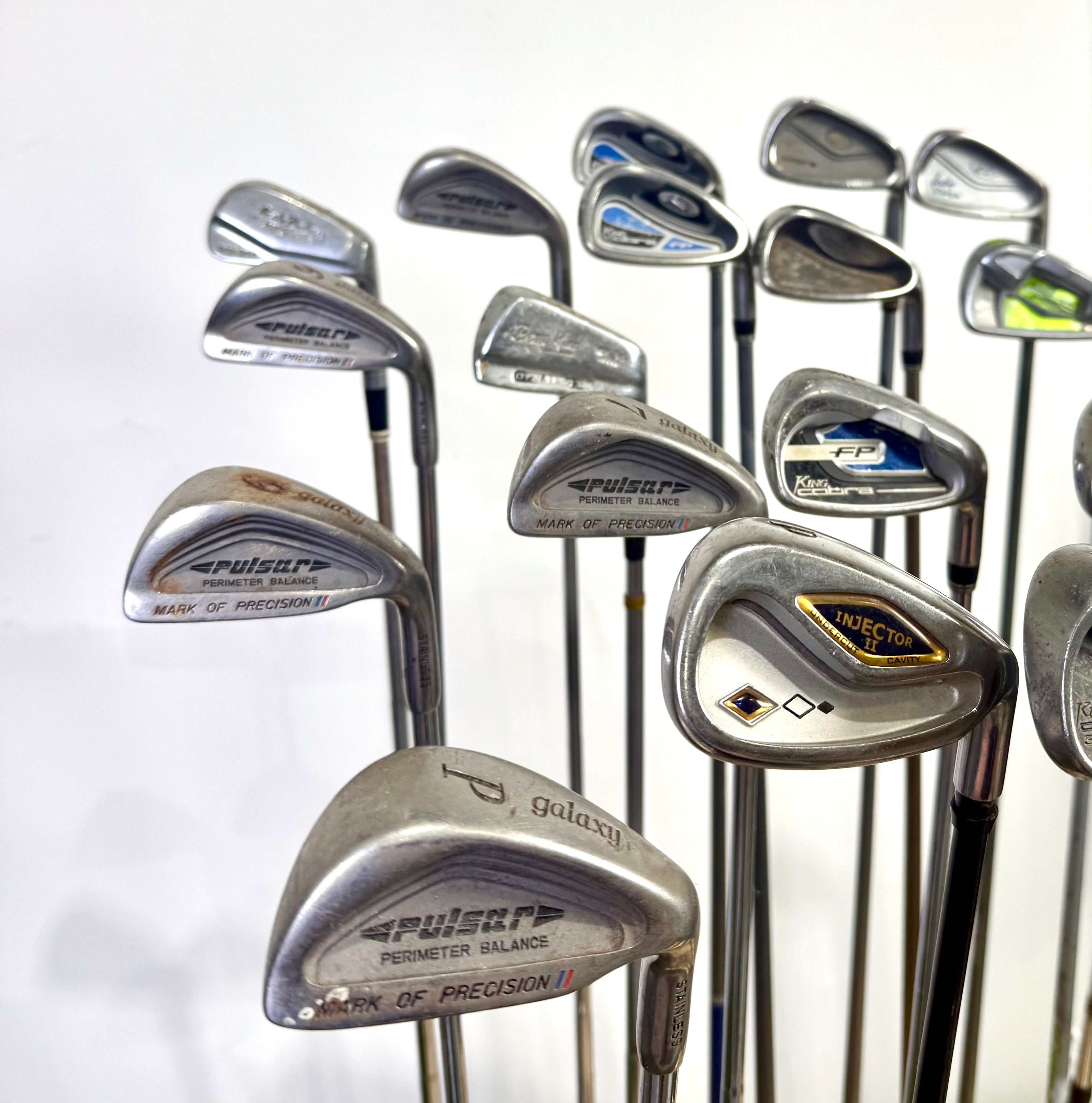 Wholesale Lot of 48 Golf Clubs - Right-handed Single Irons - Assorted lofts-Next Round