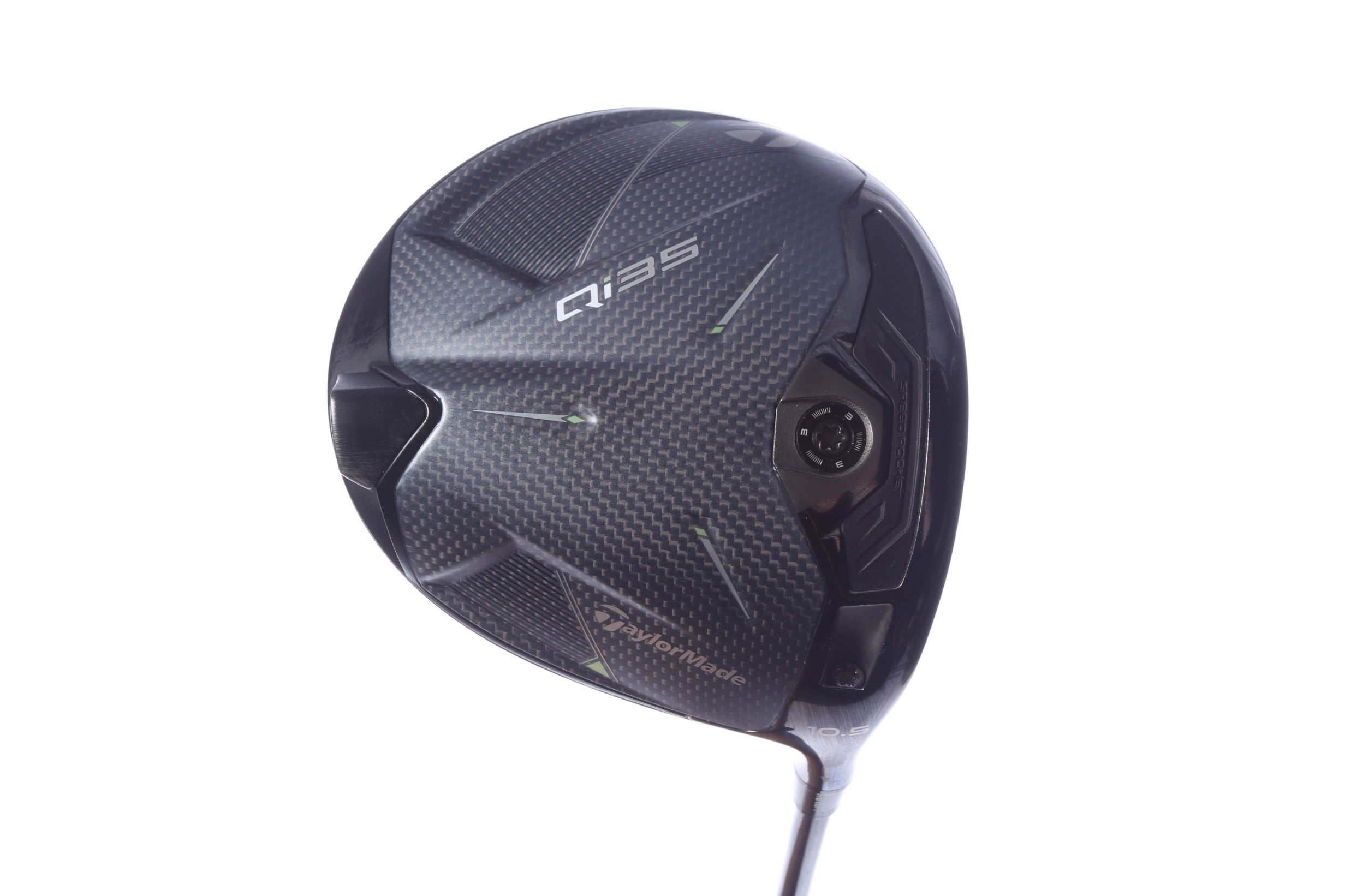 Used TaylorMade Qi35 Driver - 10.5 Degrees - Stiff Flex Project X HZRDUS RDX Smoke - Right-Handed-Next Round