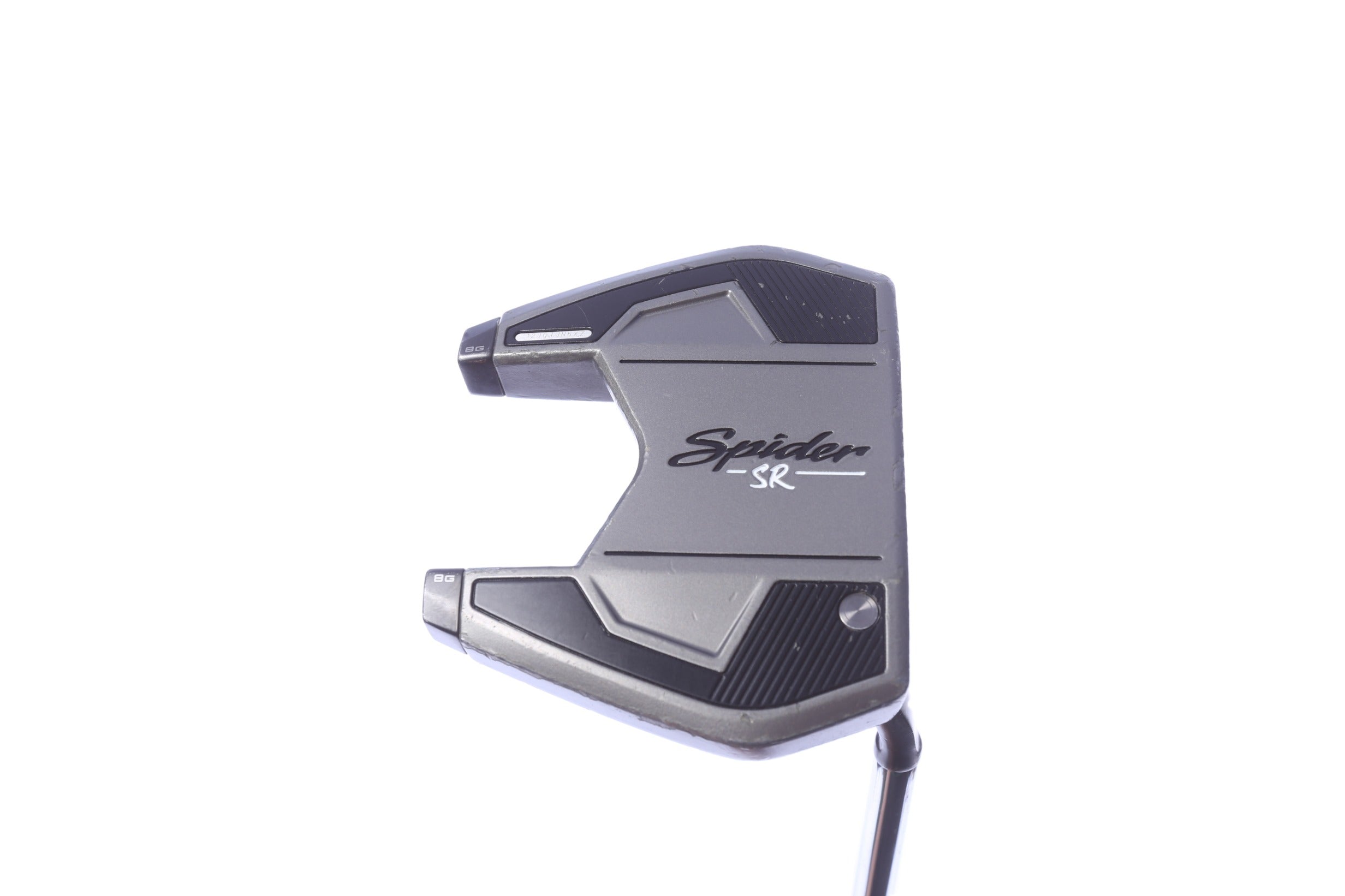 Used TaylorMade Spider SR #9 Platinum/White Putter - Right-Handed - 35 in - Mallet