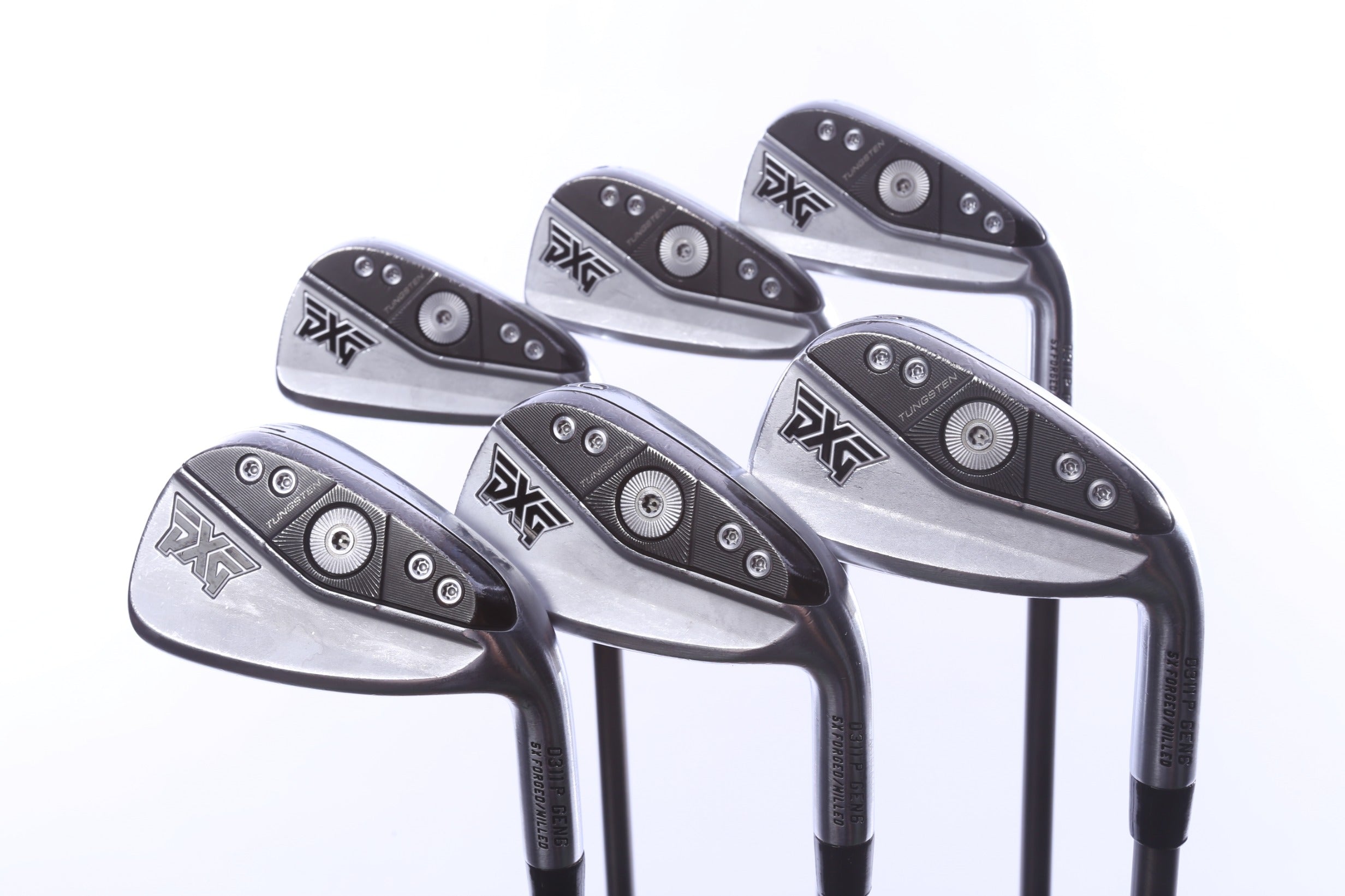 Used PXG 0311 P GEN6 Iron Set - Right-Handed - 5-PW - Regular Flex-Next Round