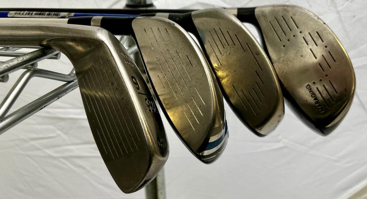 Wholesale Lot of 35 Golf Clubs - Left-Right-Handed - Fairway Woods and Hybrids-Next Round