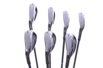 Used Callaway Steelhead XR Iron Set - Left-Handed - 5-PW, AW - Regular Flex