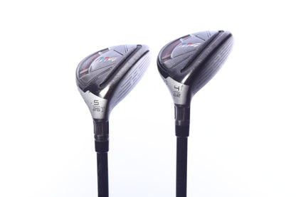Used TaylorMade M4 Rescue Hybrid Set - Right-Handed - 4H, 5H - Stiff Flex