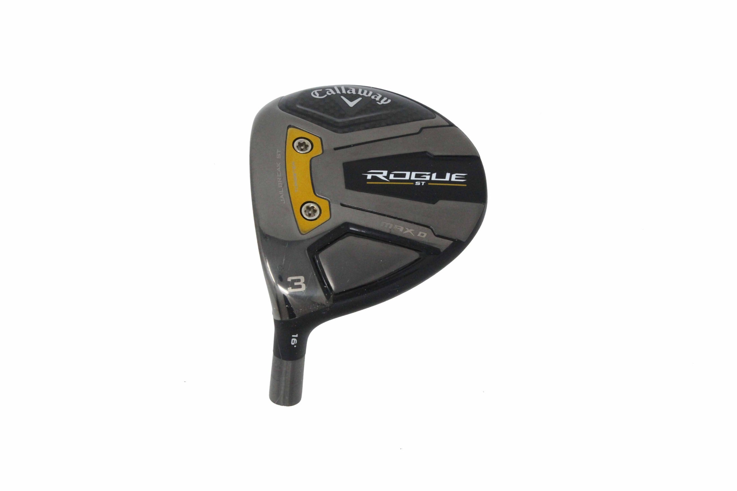 Used Callaway Rogue ST Max Draw 3-Wood - HEAD ONLY - Left-Handed - 16 Degrees-Next Round