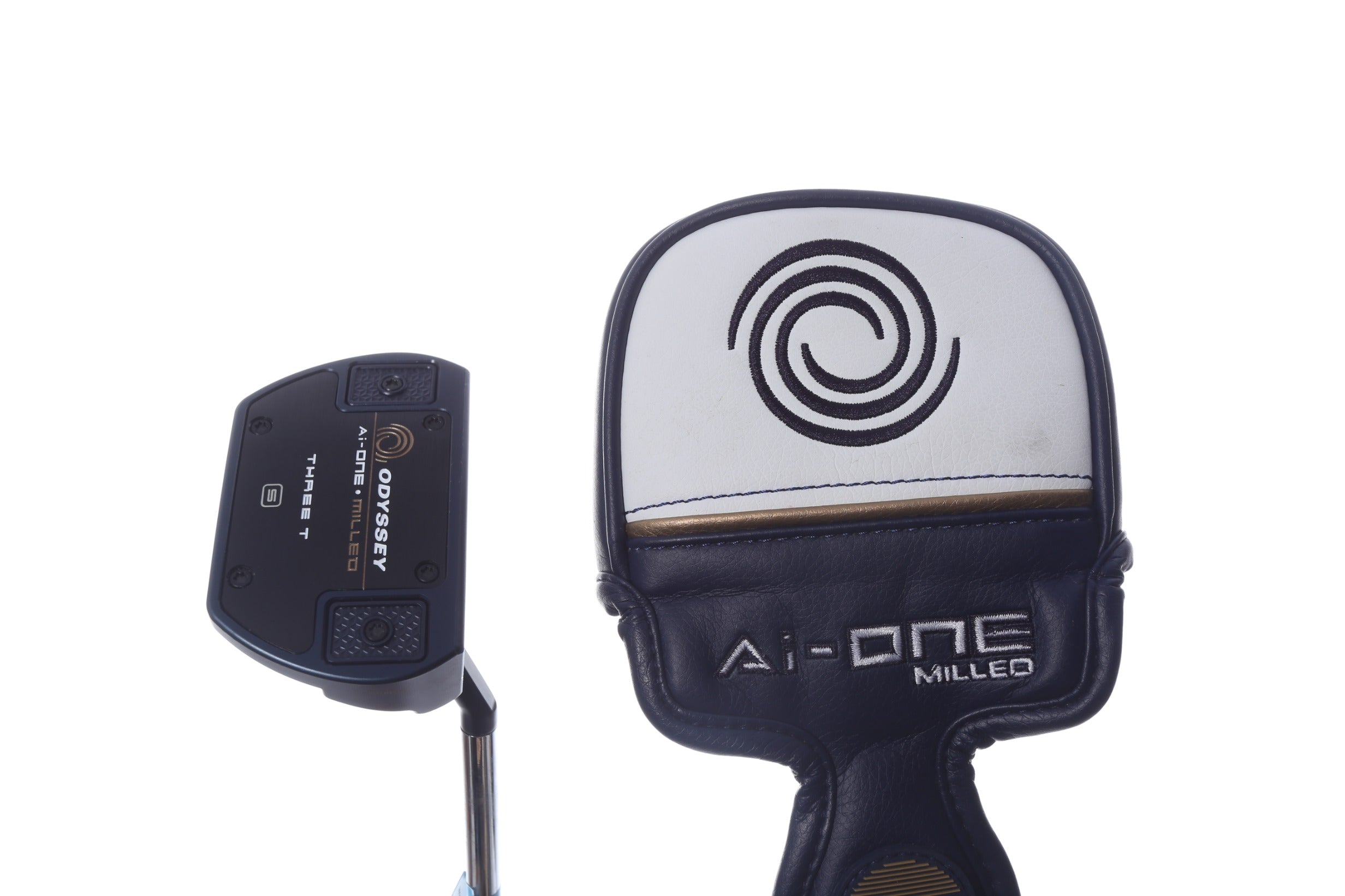 Used Odyssey Ai-ONE Milled Three T S Putter - Right-Handed - 33 in - Mallet-Next Round