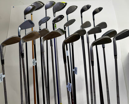 Wholesale Lot of 24 Golf Clubs - Right Handed - Assorted Brands and Flexes-Next Round