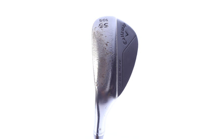 Used Callaway JAWS Raw Chrome Sand Wedge - Left-Handed - 56 Degrees - Regular Flex