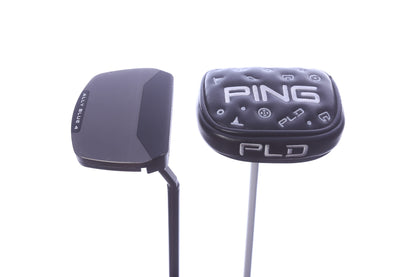 Used Ping PLD Milled Ally Blue 4 Gunmetal Putter - Right-Handed - 35 in - Mallet-Next Round
