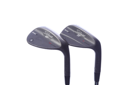 Used Titleist Vokey SM6 Jet Black Wedge Set - Right-Handed - 52*, 56* - Wedge Flex-Next Round