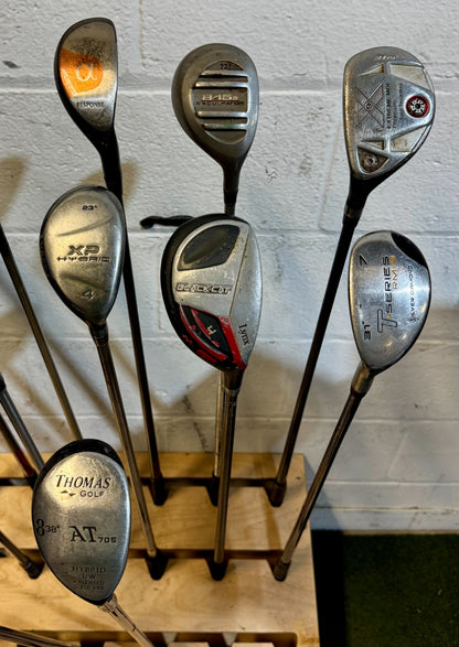 Wholesale Lot of 40 Golf Clubs - Assorted Hybrids-Next Round