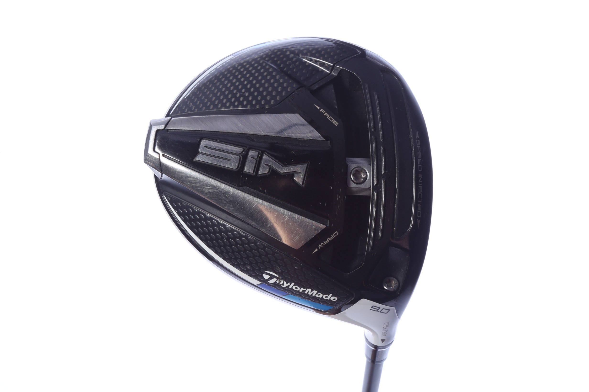 Used TaylorMade SIM Driver - 9 Degrees - Stiff Flex Project X Hzrdus Smoke - Right-Handed