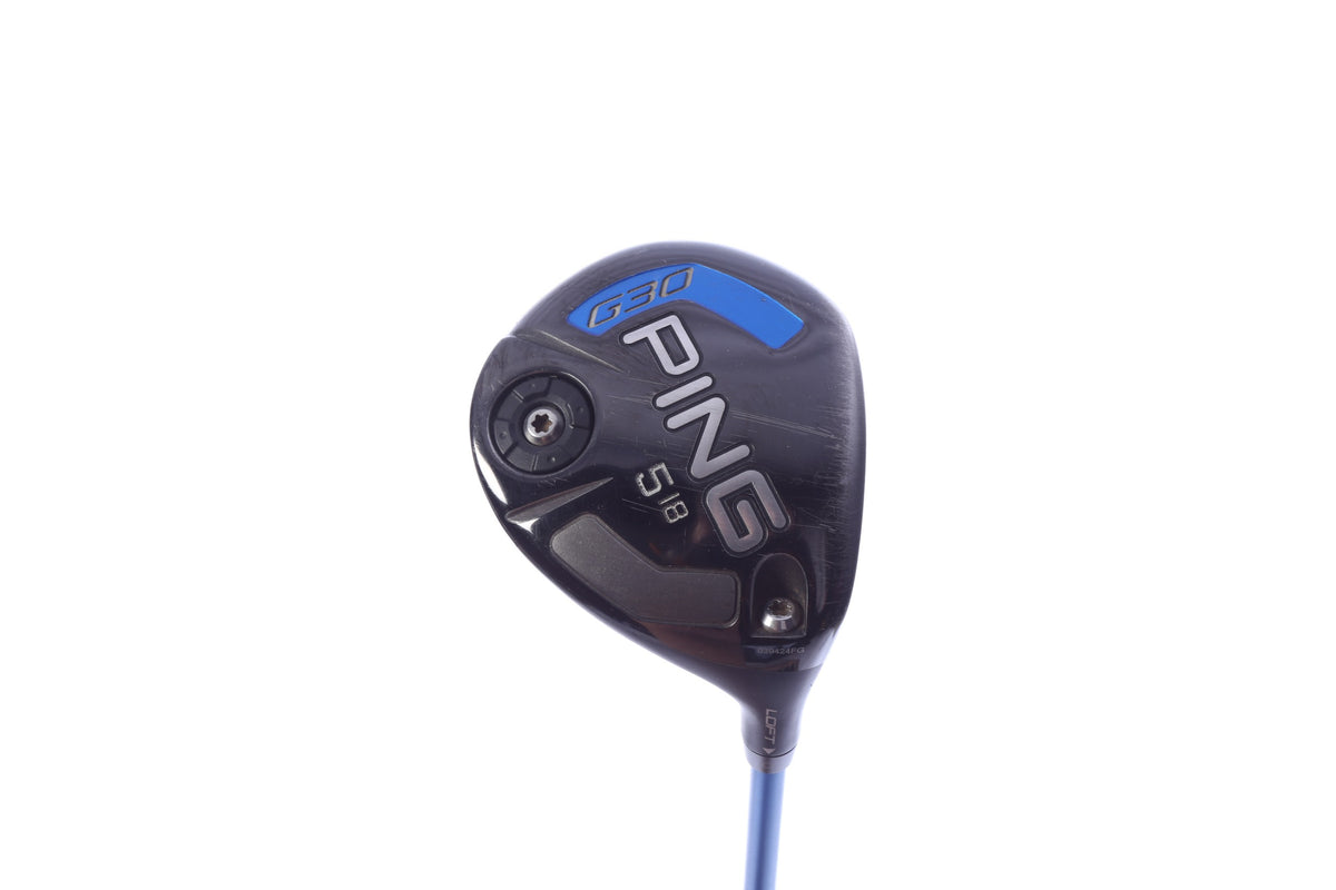 Used Ping G30 5-Wood - Right-Handed - 18 Degrees - Soft Regular Flex-Next Round