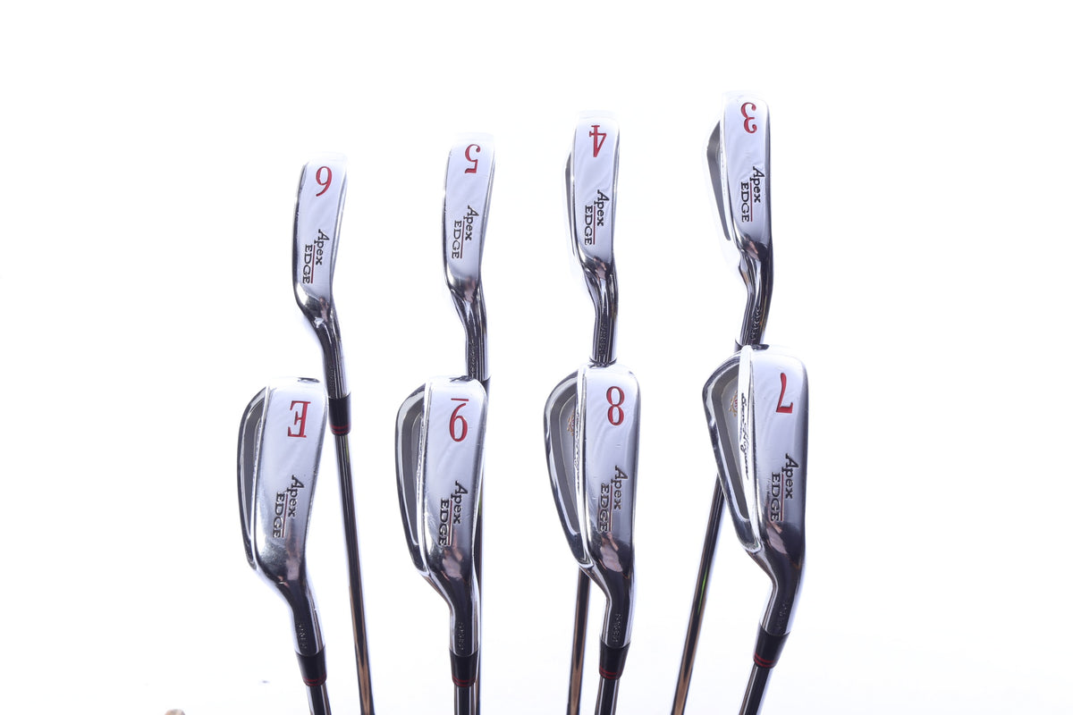 Used Ben Hogan Apex Edge 2006 Iron Set - Right-Handed - 3-PW - Regular Flex