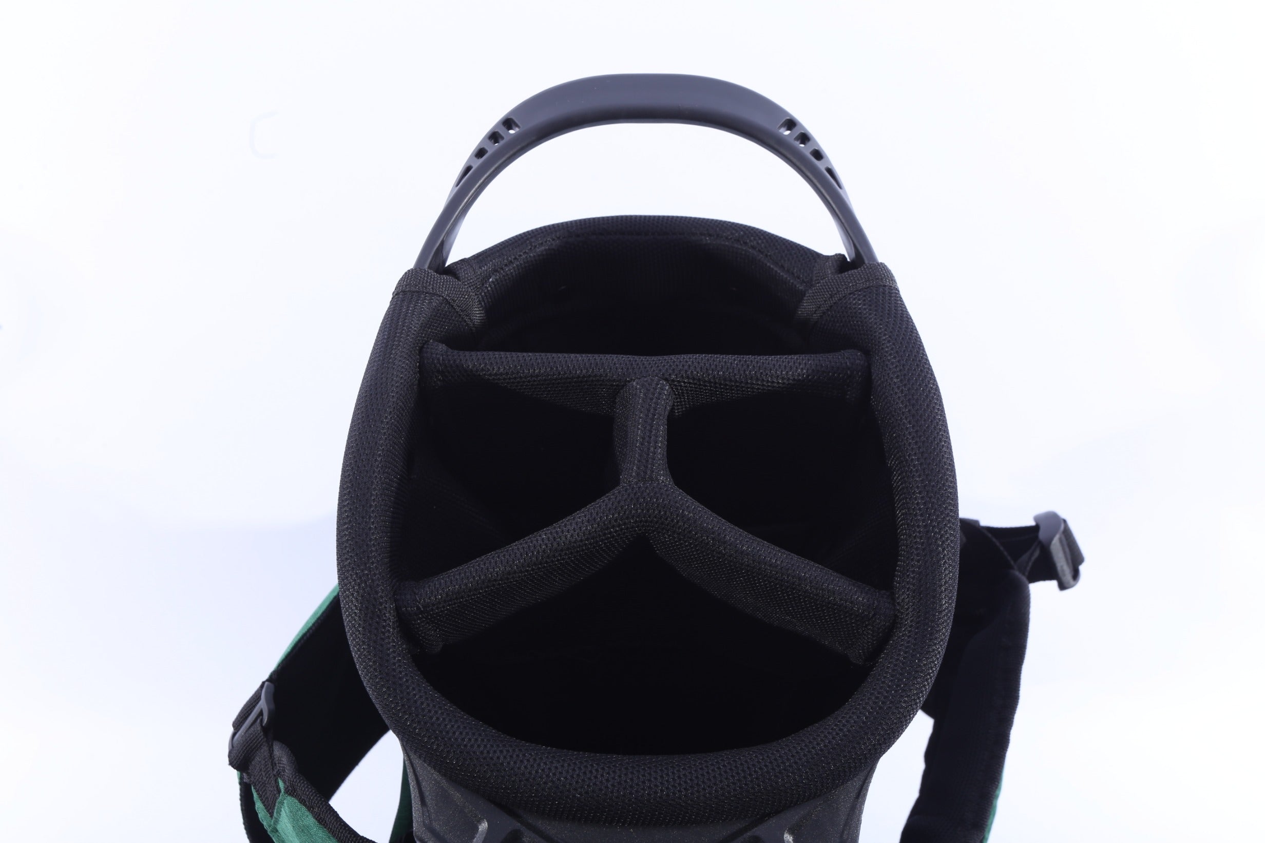 Used Mizuno 2025 BR-D3 Green Stand Bag - 4-Way - 5 Pockets - Rain Cover Included