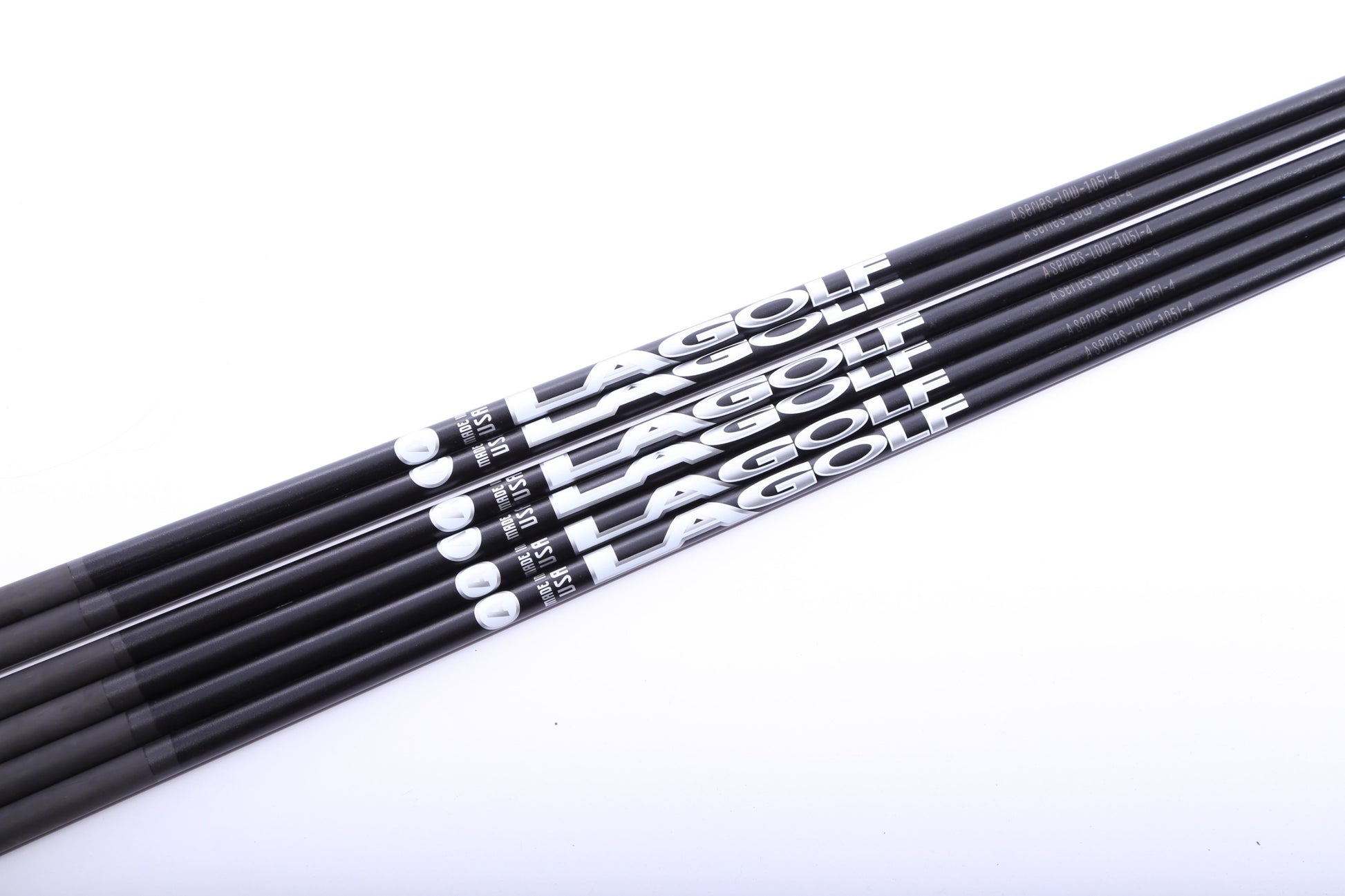 Used La Golf A-Series Stiff Graphite Iron Shaft Set 35.5"-37"-Next Round
