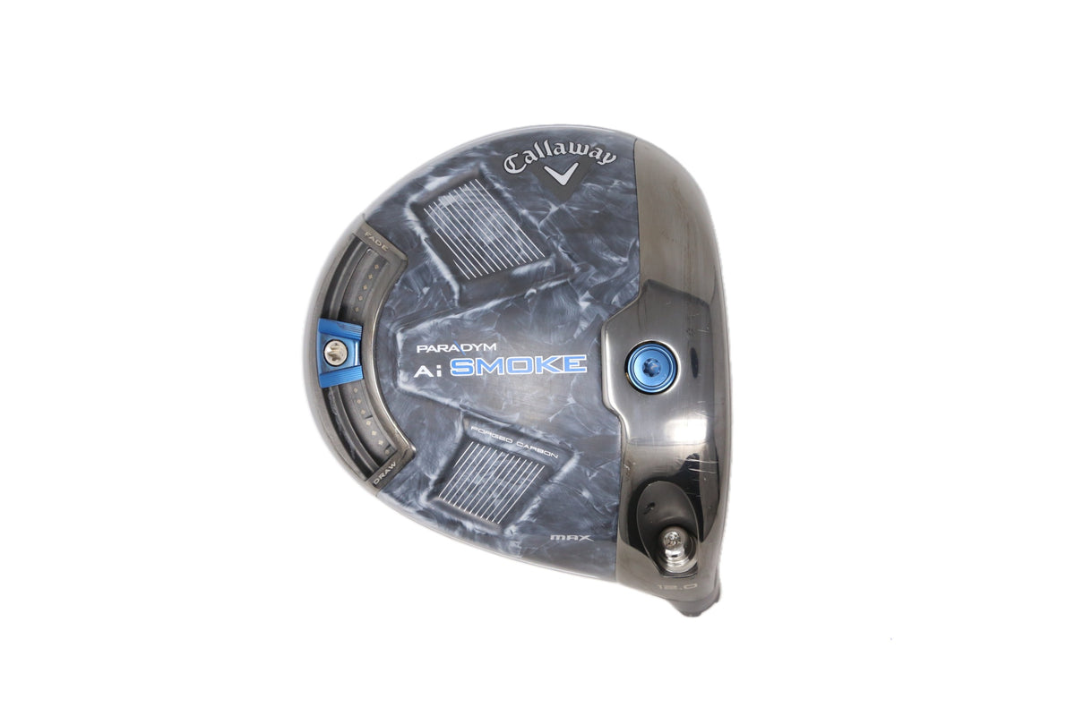 Used Callaway Paradym Ai Smoke MAX Driver - HEAD ONLY - Right-Handed - 12 Degrees