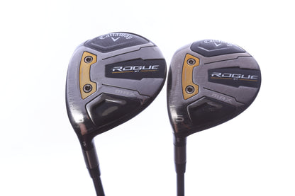 Used Callaway Rogue ST MAX Wood Set - Left-Handed - 3W, 5W - Regular Flex-Next Round