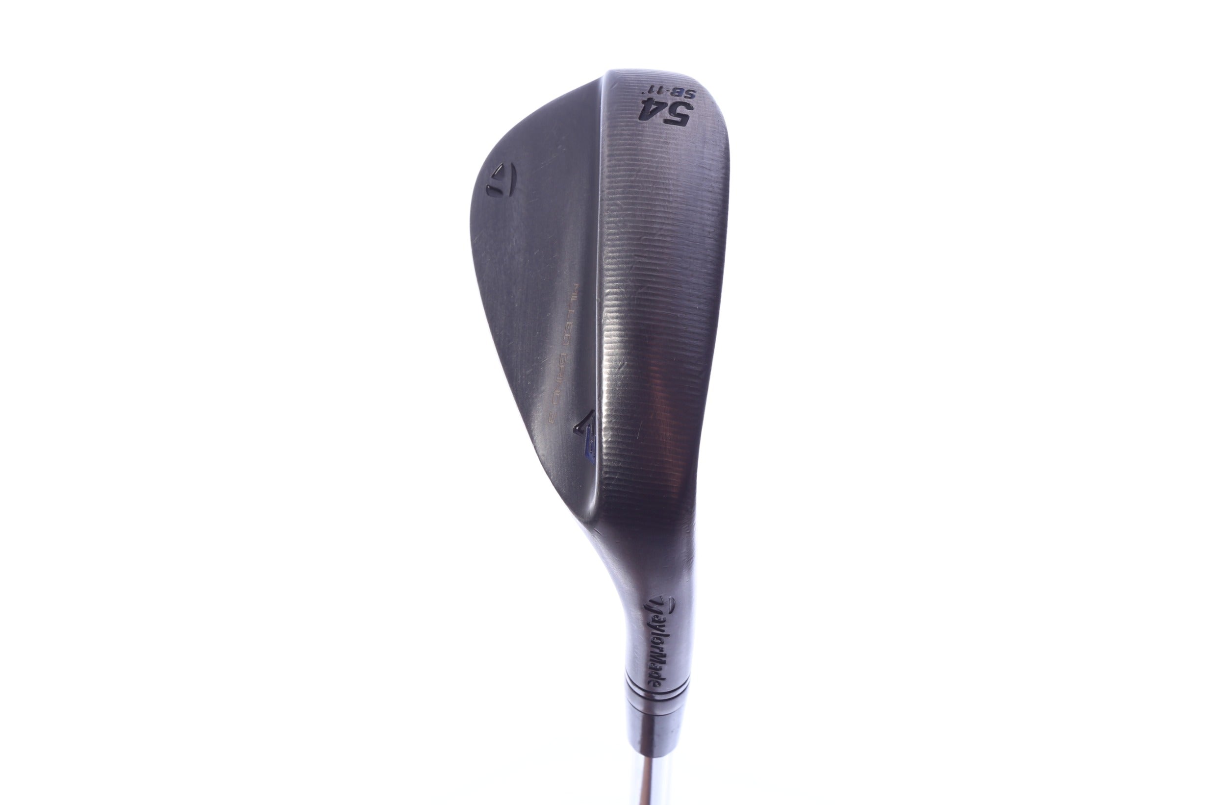 Used TaylorMade Milled Grind 3 Black Sand Wedge - Right-Handed - 54 Degrees - Stiff Flex