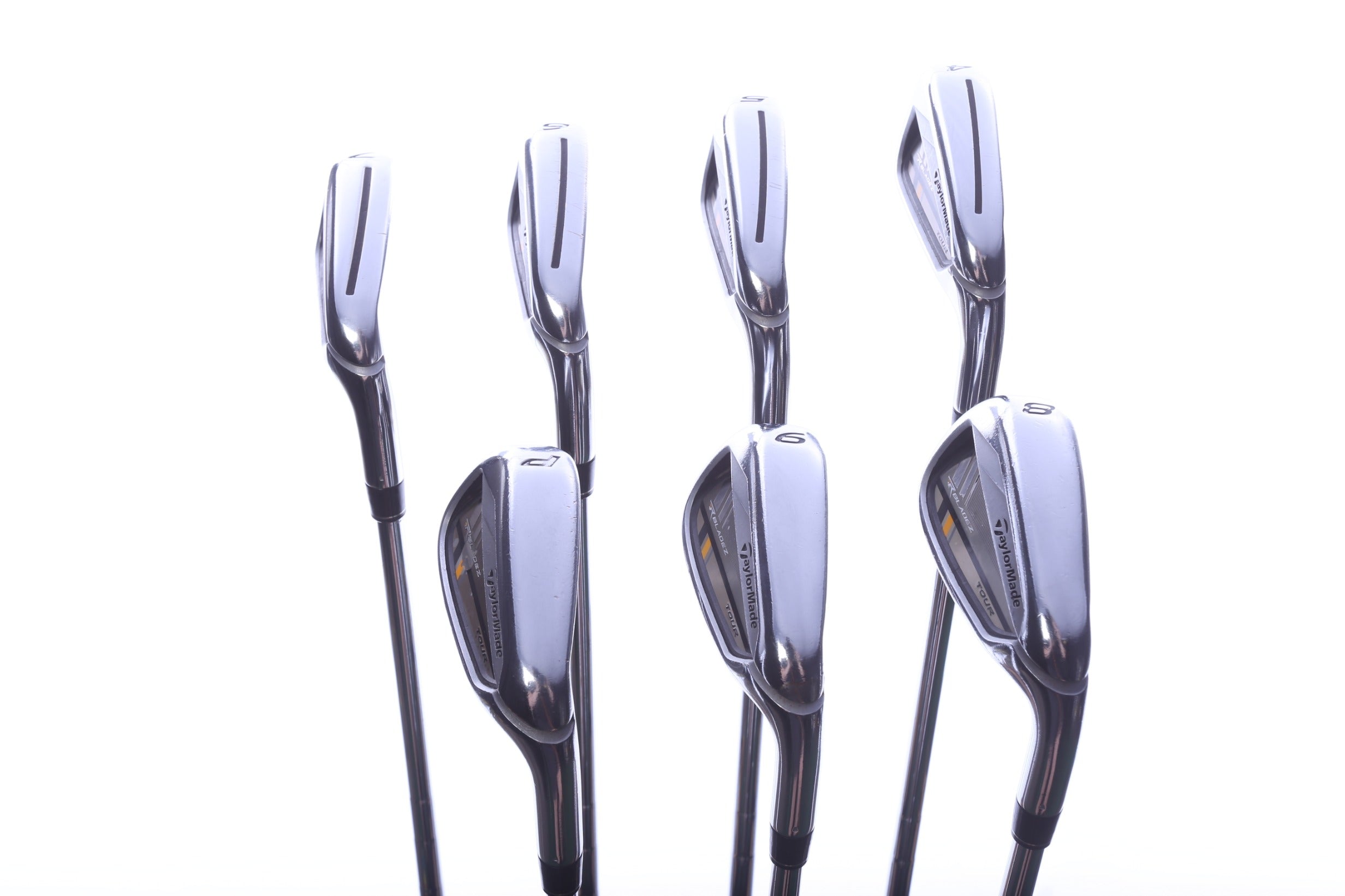 Used TaylorMade RocketBladez Tour Iron Set - Right-Handed - 4-PW - Stiff Flex