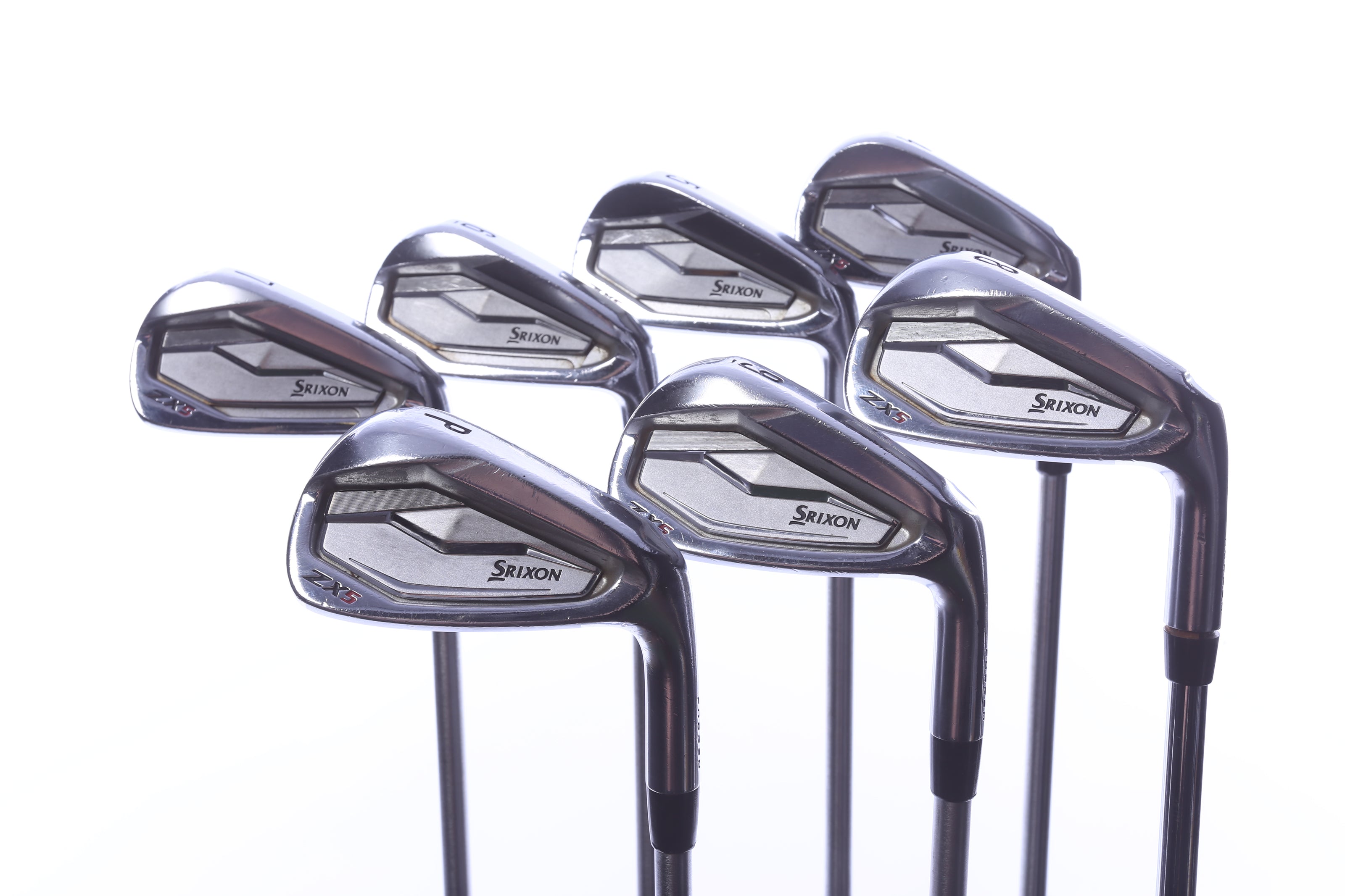 Used Srixon ZX5 Iron Set - Right-Handed - 4-PW - Stiff Flex