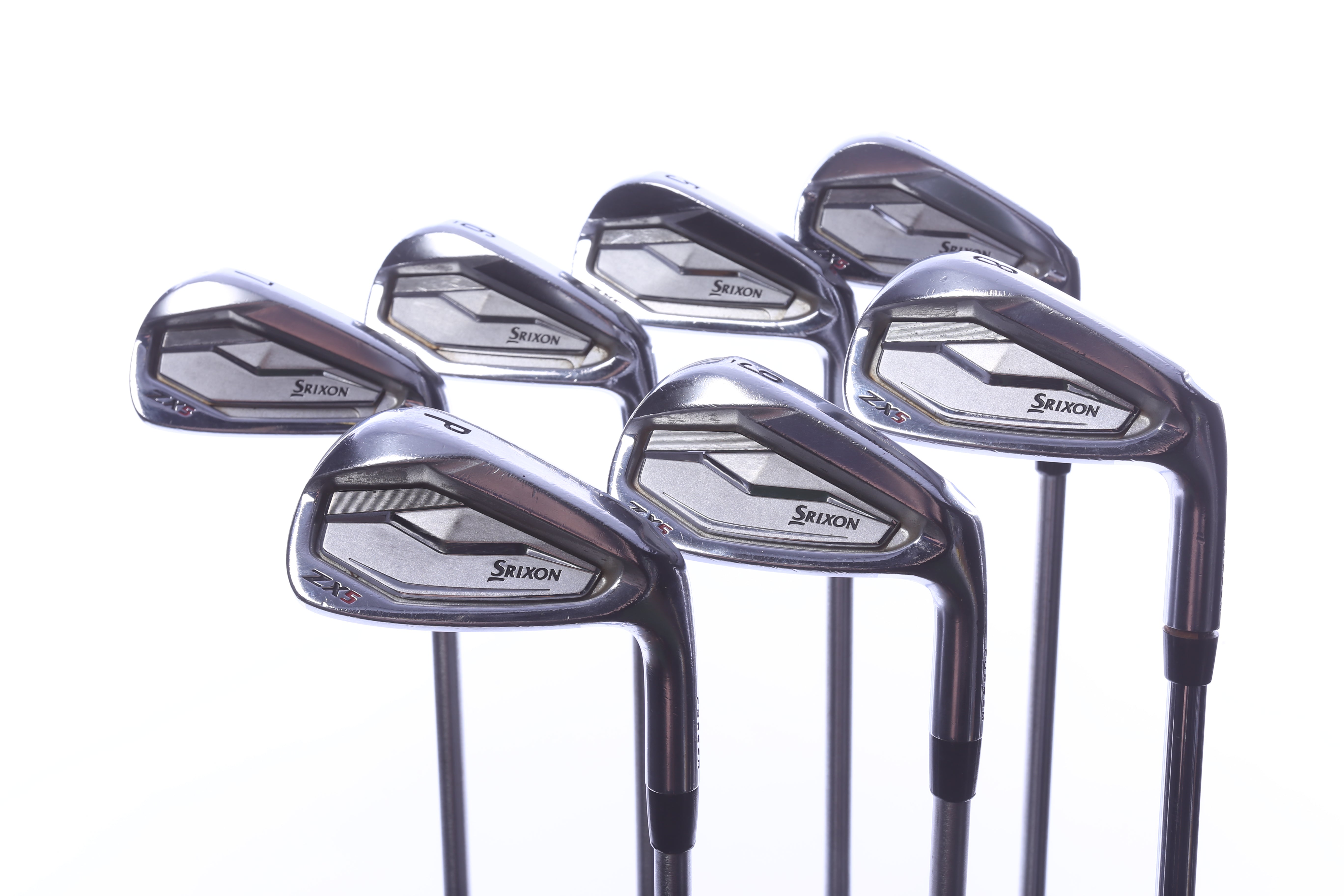 Used Srixon ZX5 Iron Set - Right-Handed - 4-PW - Stiff Flex