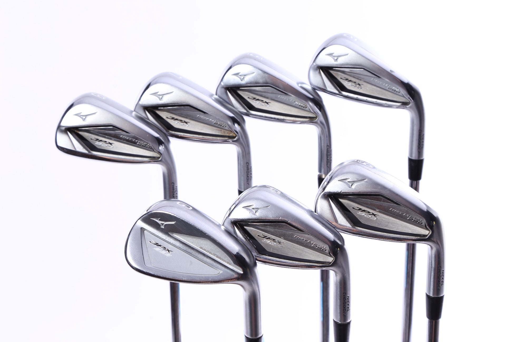 Used Mizuno JPX 923 Hot Metal Pro / JPX 923 Forged Combo Iron Set - Right-Handed - 5-PW, GW - Stiff Flex-Next Round