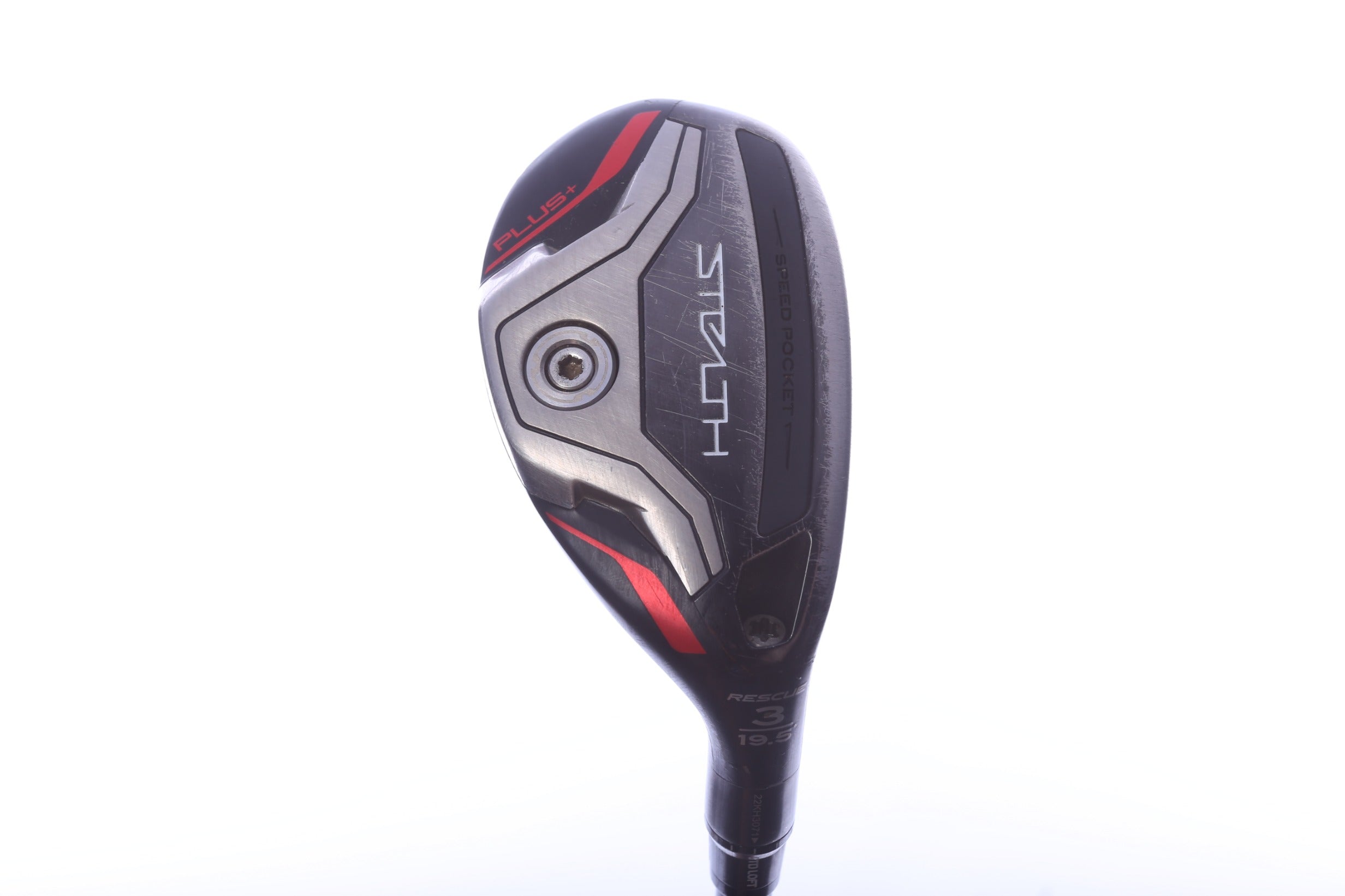 Used TaylorMade STEALTH PLUS Rescue 3H Hybrid - Right-Handed - 19.5 Degrees - Stiff Flex