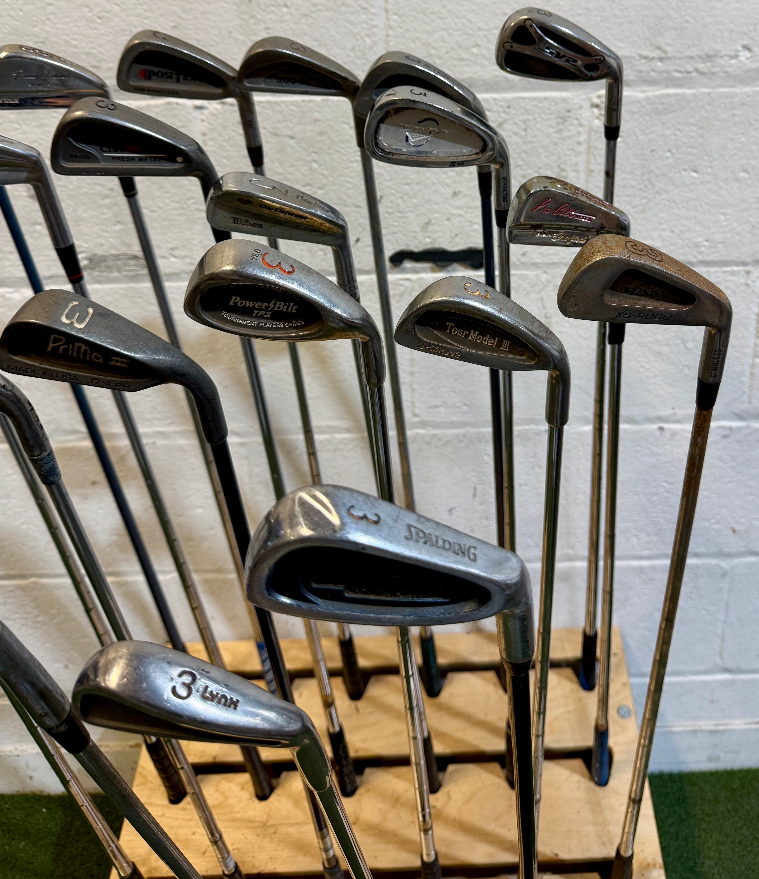 Wholesale Lot of 45 Golf Clubs - Assorted Single Irons-Next Round