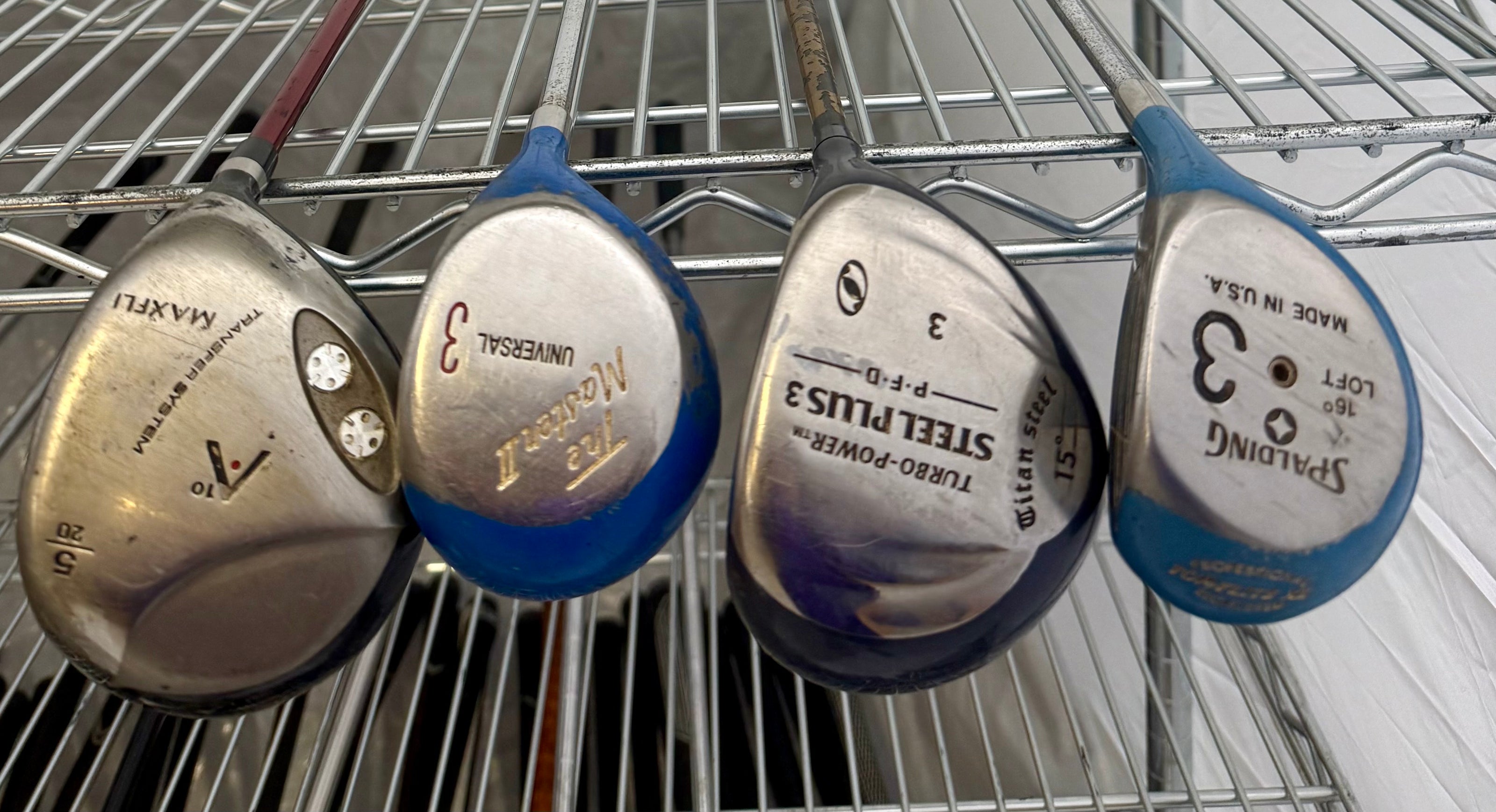 Wholesale Lot of 30 Golf Clubs - Assorted Fairway Woods & Hybrids-Next Round