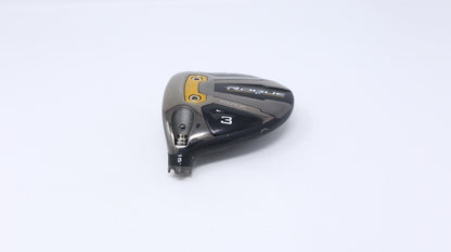 Used Callaway Rogue ST MAX 3-Wood - HEAD ONLY - Left-Handed - 15 Degrees-Next Round