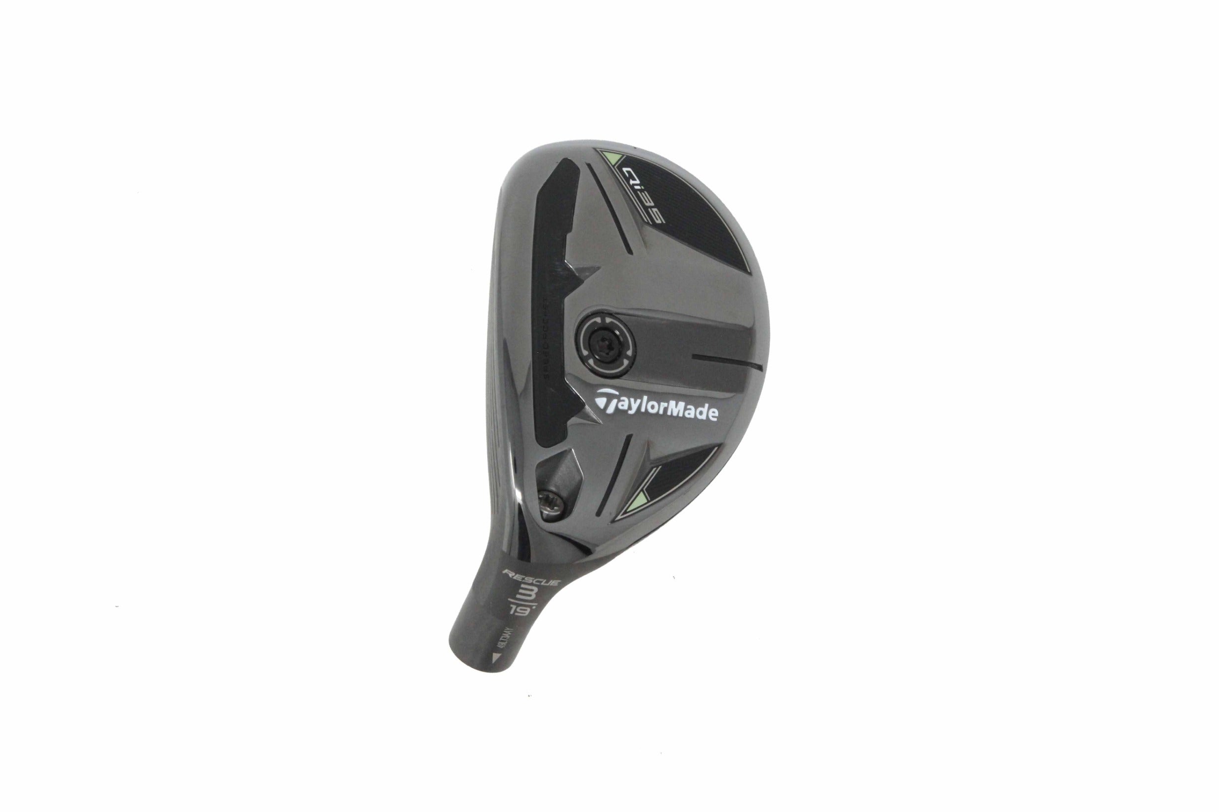 Used TaylorMade Qi35 Rescue 3H - HEAD ONLY - Left-Handed - 19 Degrees