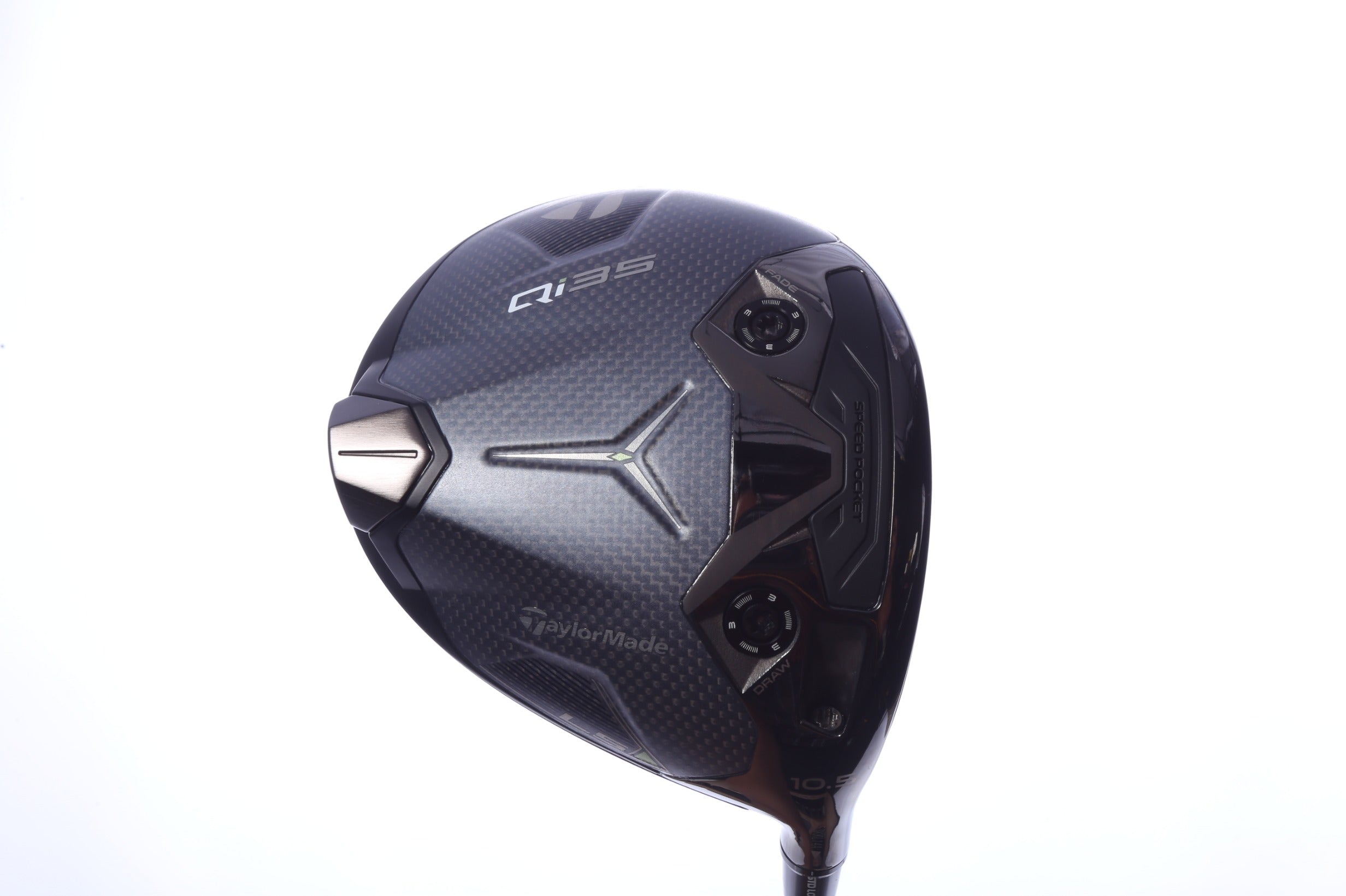 Used TaylorMade Qi35 LS Driver - 10.5 Degrees - Stiff Flex Project X HZRDUS Smoke - Right-Handed-Next Round