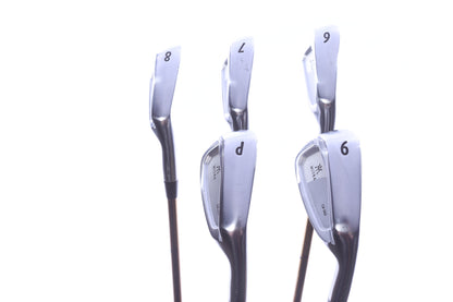 Used Miura CB-302 Iron Set - Right-Handed - 6-PW - Seniors Flex