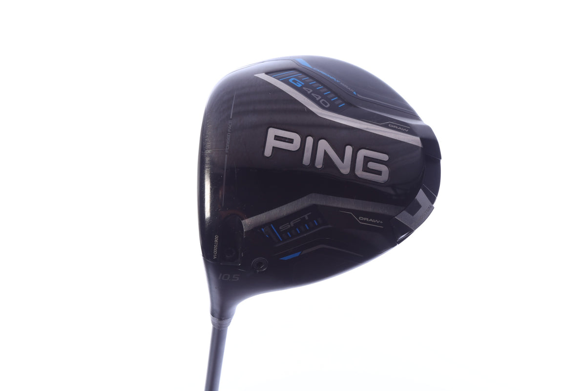 Used Ping G440 SFT Driver - 10.5 Degrees - Stiff Flex Mitsubishi Tensei 1K Black - Left-Handed