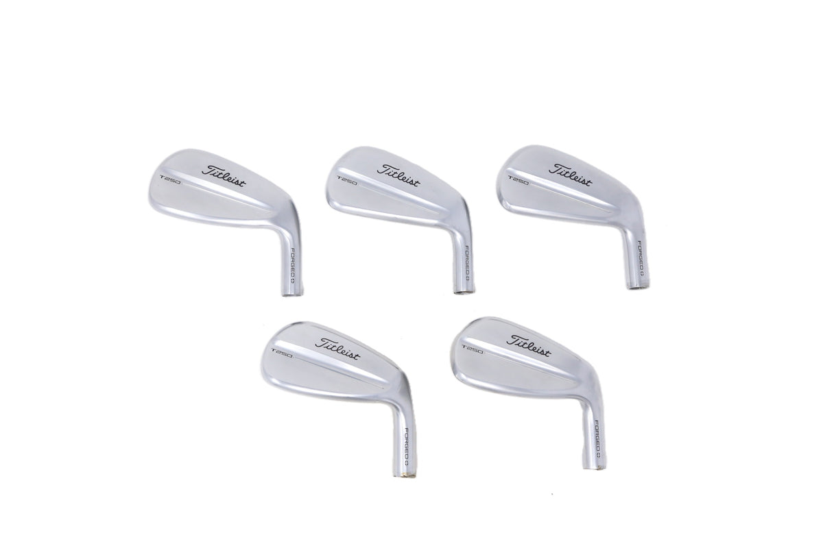 Used Titleist 2025 T250 Iron Set - HEAD ONLY - Right-Handed - 6-PW