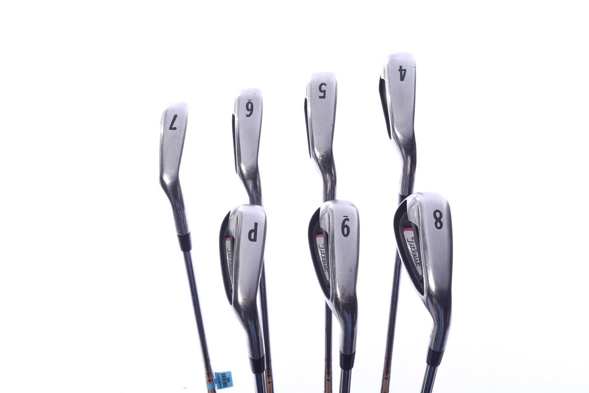 Used Titleist 714 AP1 Iron Set - Right-Handed - 4-PW - Stiff Flex