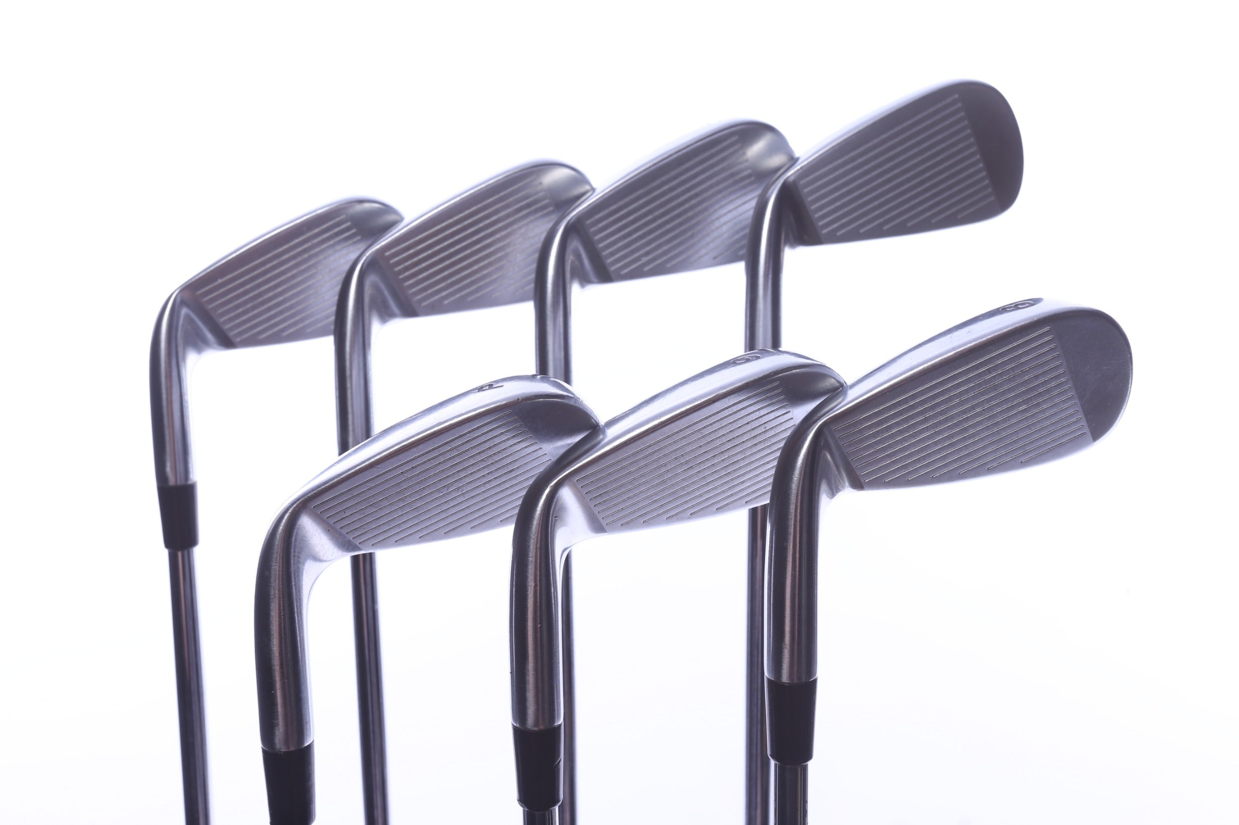 Used TaylorMade rac LT 2005 Iron Set - Right-Handed - 4-PW - Stiff Flex