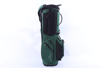 Used Mizuno 2025 BR-D3 Green Stand Bag - 4-Way - 5 Pockets - Rain Cover Included