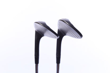 Used TaylorMade Milled Grind 2 Black Wedge Set - Right-Handed - 52*, 56* - Stiff Flex