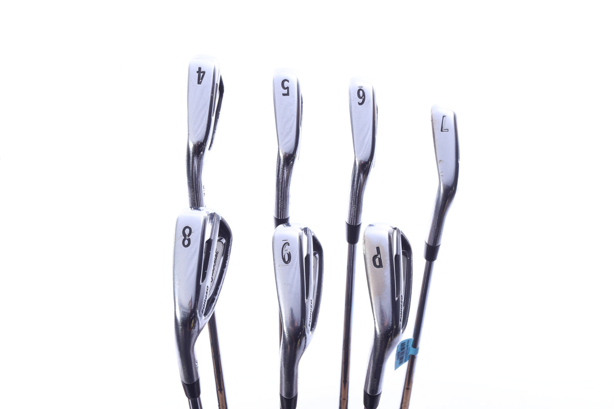 Used Titleist AP2 714 Forged Iron Set - Left-Handed - 4-PW - Stiff Flex