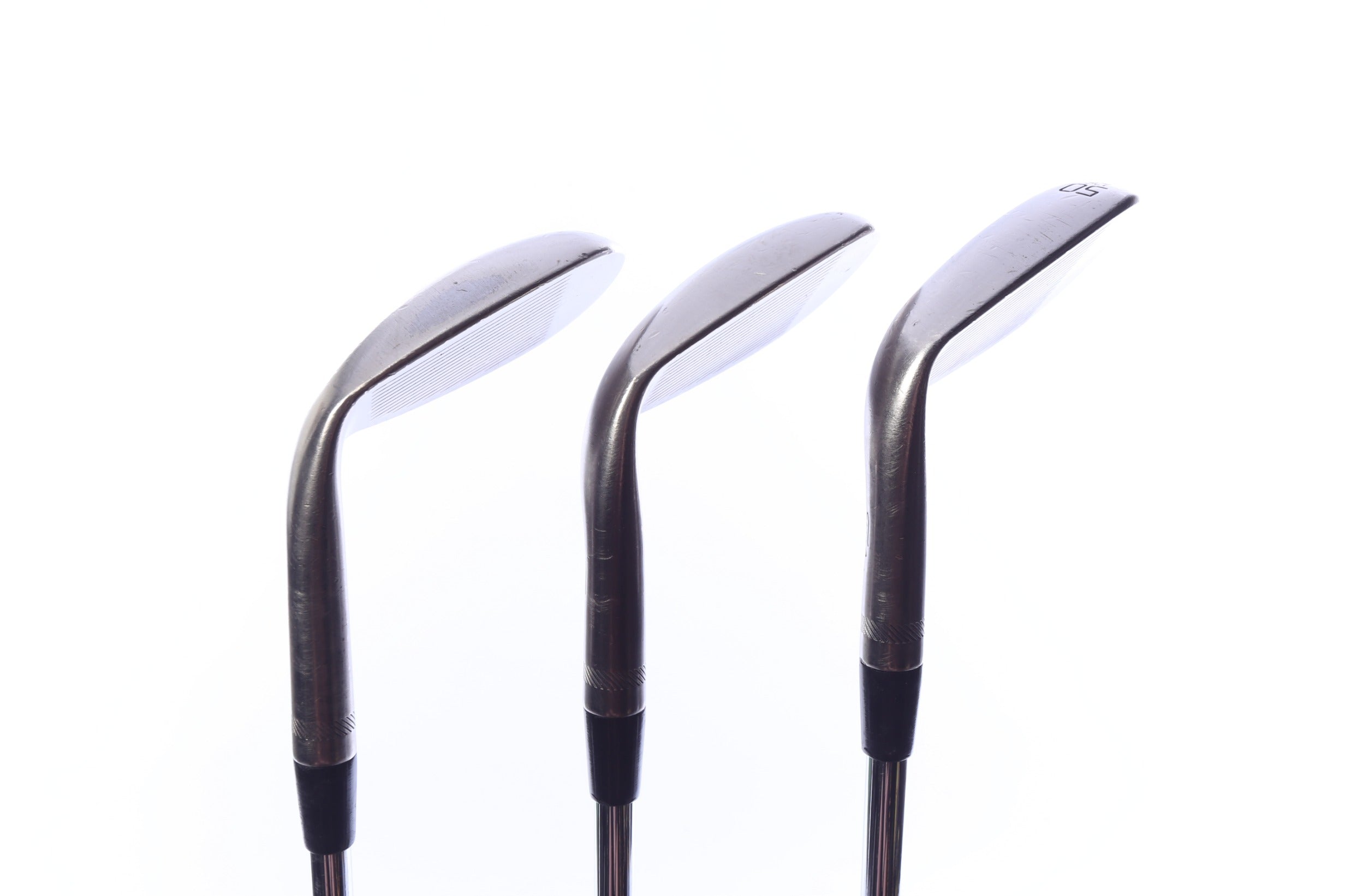 Used Titleist Vokey SM10 Nickel Wedge Set - Right-Handed - 50*, 56*, 60* - Stiff Flex
