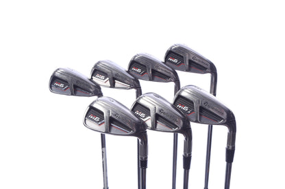 Used TaylorMade M6 Iron Set - Right-Handed - 4-PW - Stiff Flex