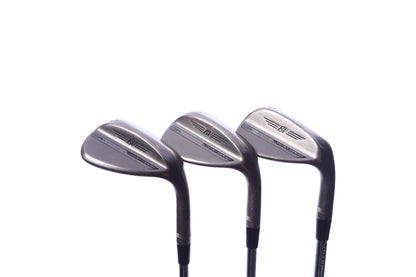 Used Titleist Vokey SM10 Nickel Wedge Set - Right-Handed - 50*, 54*, 60* - Stiff Flex