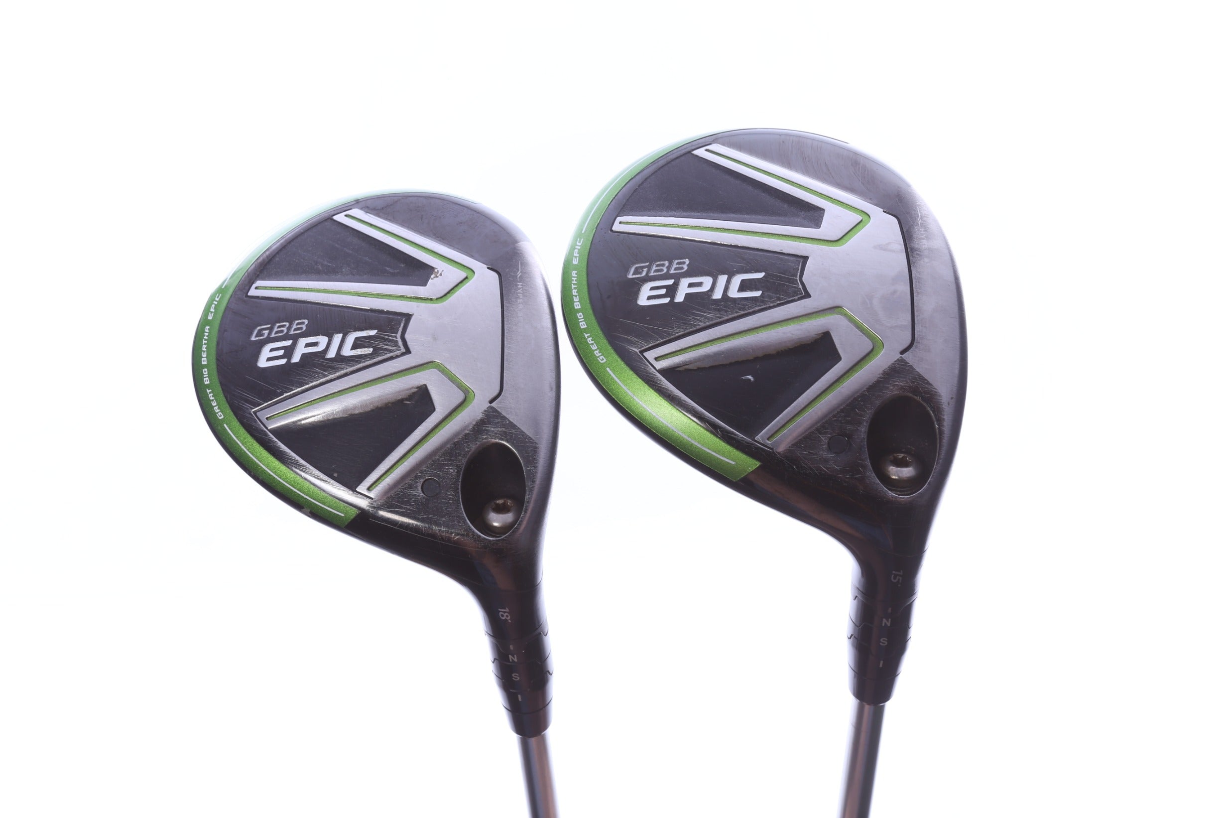 Used Callaway GBB Epic Wood Set - Right-Handed - 3W, 5W - Regular Flex-Next Round