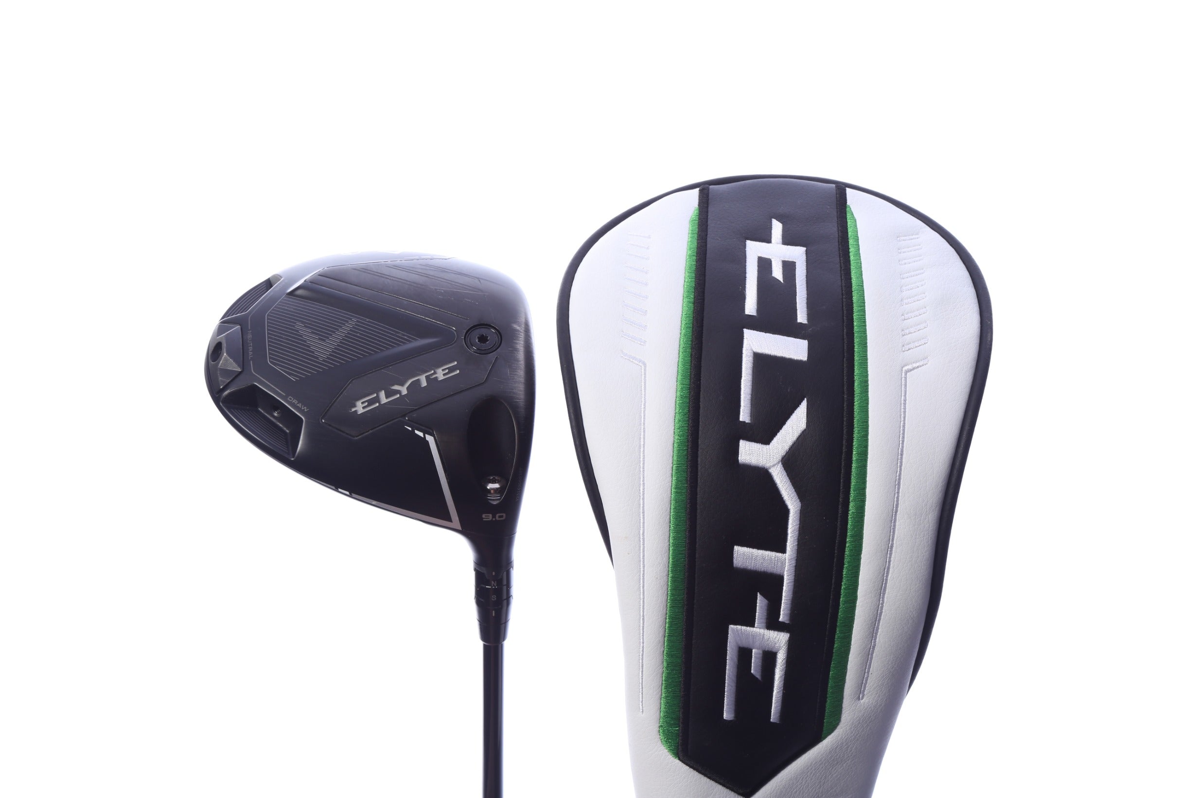 Used Callaway Elyte X Night Edition Driver - 9 Degrees - Stiff Flex Mitsubishi MMT - Right-Handed