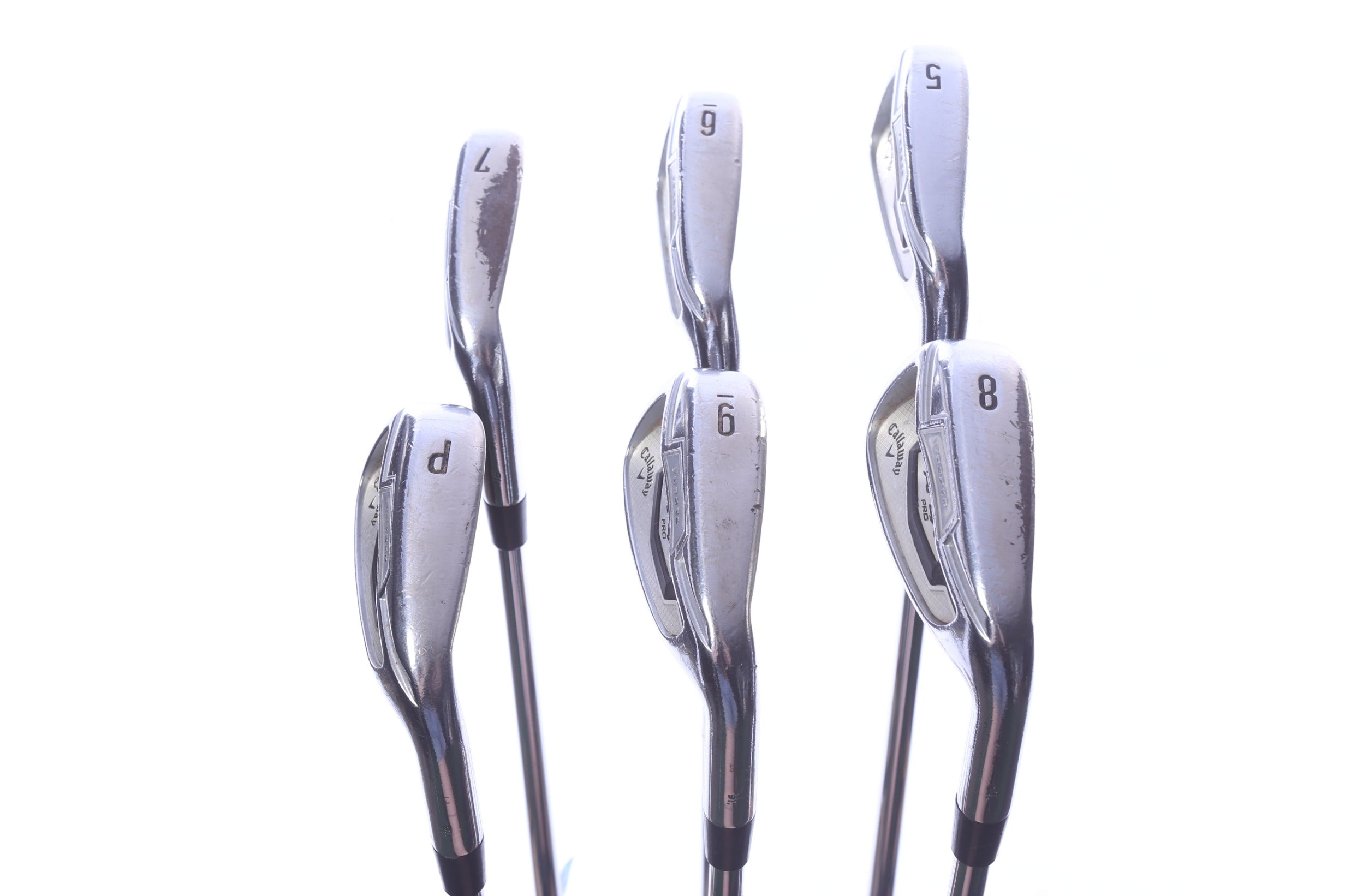 Used Callaway Apex Pro 16 Iron Set - Right-Handed - 5-PW - Stiff Flex
