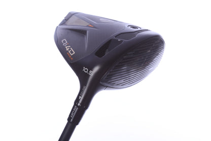 Used TaylorMade Qi4D Max Driver - 10.5 Degrees - Stiff Flex Mitsubishi Reax LR White - Right-Handed