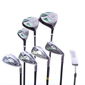 Used MacGregor Tourney MT JR Complete Set - Right-Handed - Driver, 3W, 4H, 5i, 7i, 9i, PW, Putter - Youth Flex-Next Round