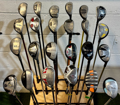 Wholesale Lot of 40 Golf Clubs - Assorted Hybrids-Next Round