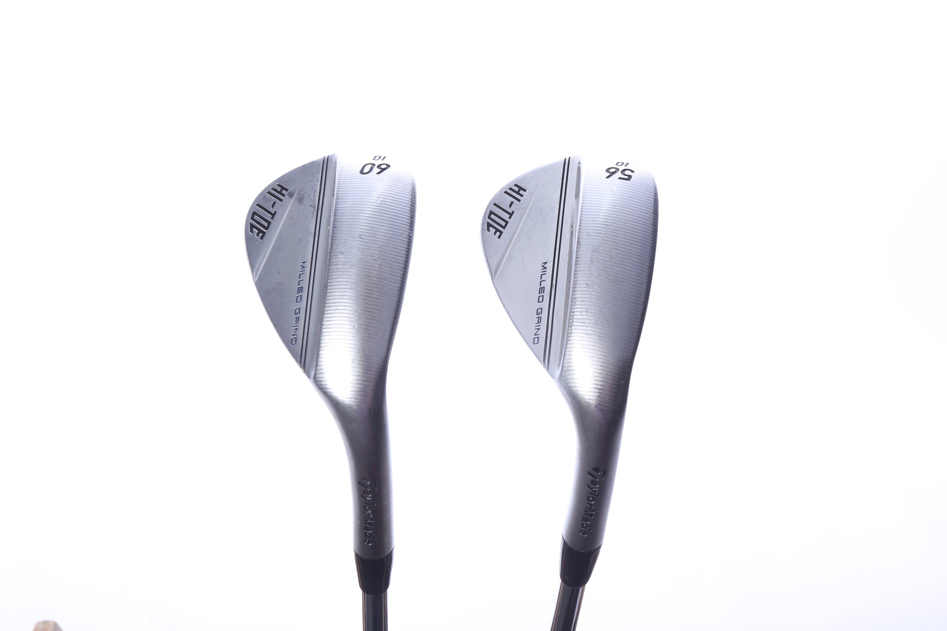 Used TaylorMade Milled Grind Hi-Toe 3 Wedge Set - Right-Handed - 56*, 60* - Wedge Flex-Next Round